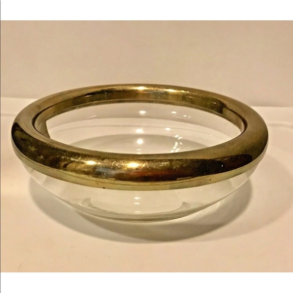 New Vintage Italian Hand Made Glass Bowl Italy - Picture 3 of 16